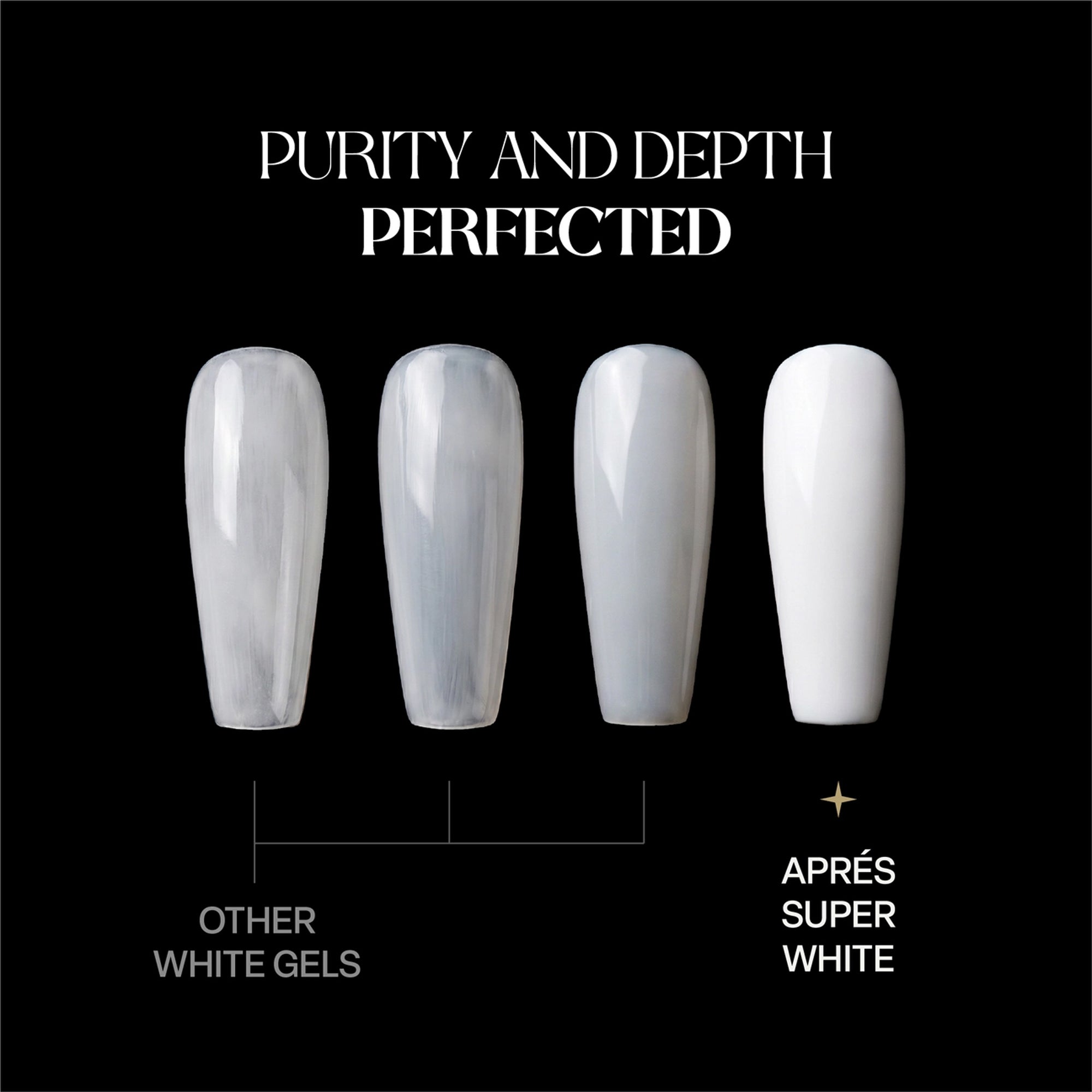 Apres Gel Color - Super White - 15ml