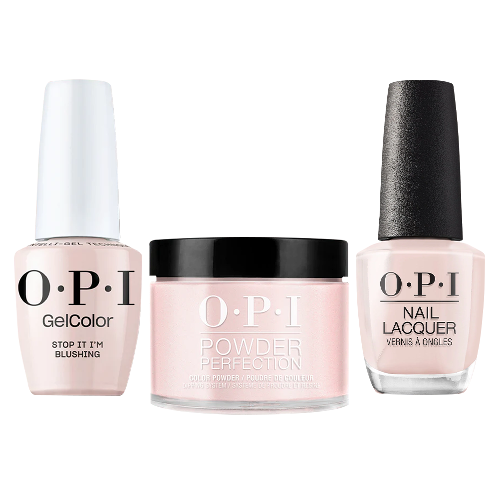 OPI Intelli 3 in 1 - T74 Stop It I'm Blushing - Dip, Gel & Lacquer Matching