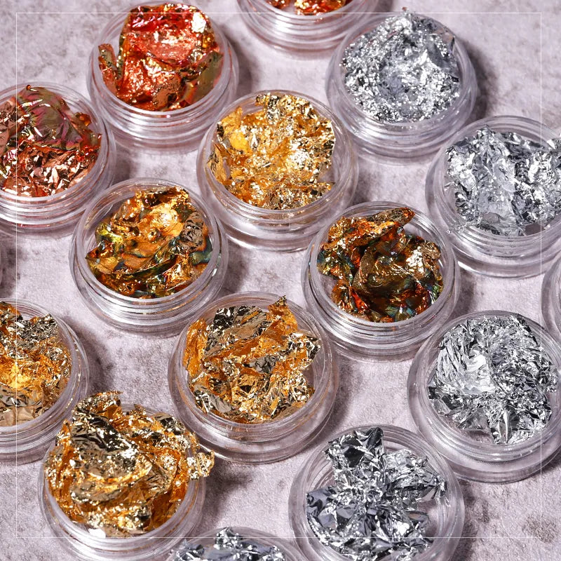 Ultra Thin Foil Paper - 12Pcs Mixed Foil by OTHER sold by DTK Nail Supply