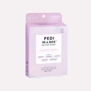  Voesh Pedi In a Box O2 Fizz 5 Step - Raspberry  Sorbet (PCS) by VOESH sold by DTK Nail Supply