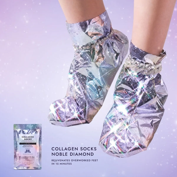 Voesh Collagen Socks - Noble Diamond