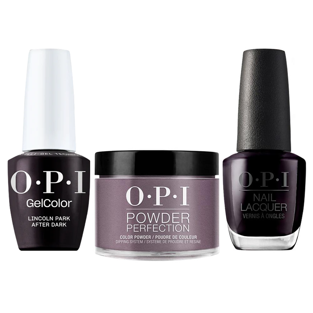OPI Intelli 3 in 1 - W42 Lincoln Park After Dark - Dip, Gel & Lacquer Matching