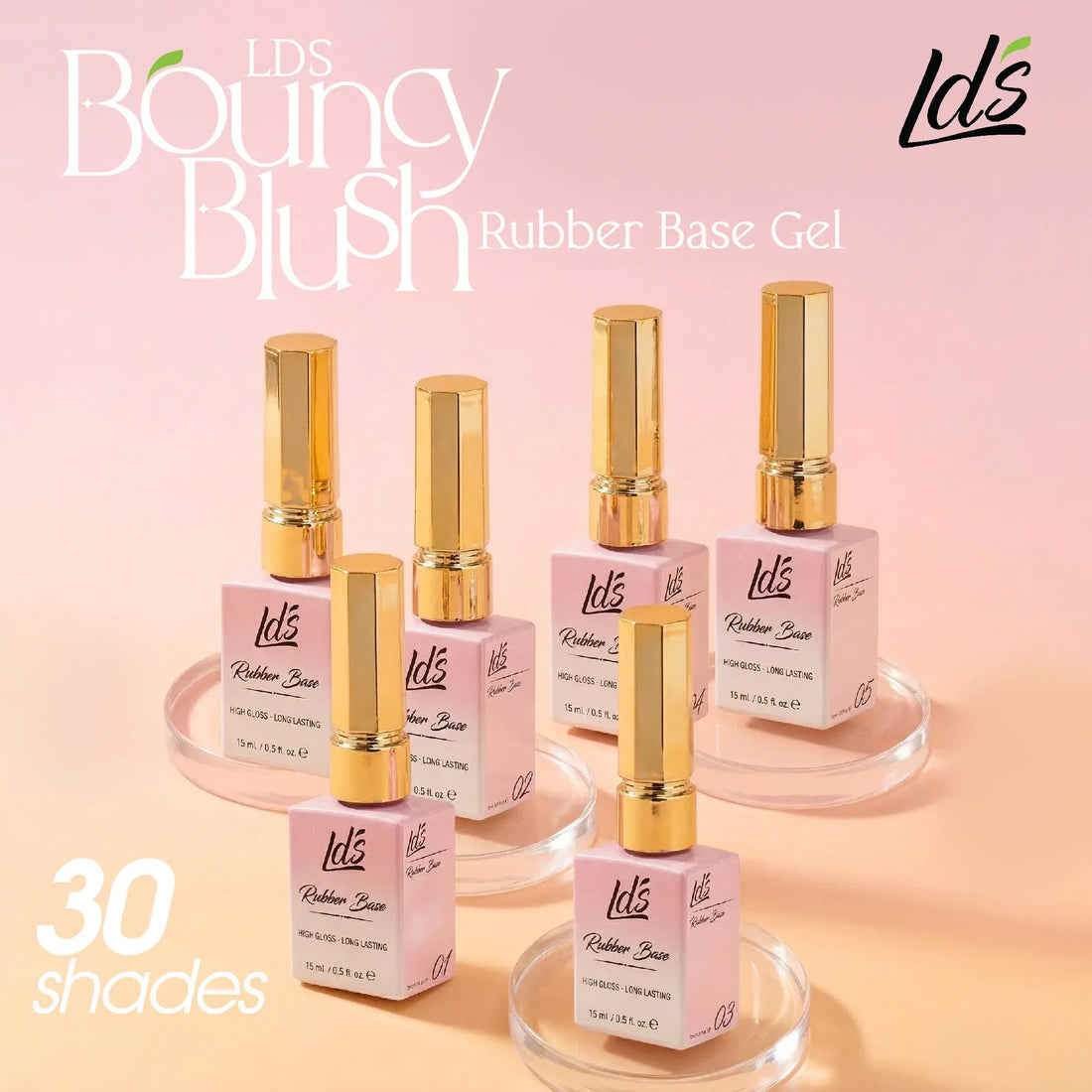 LDS Rubber Base - DTK Nail Supply