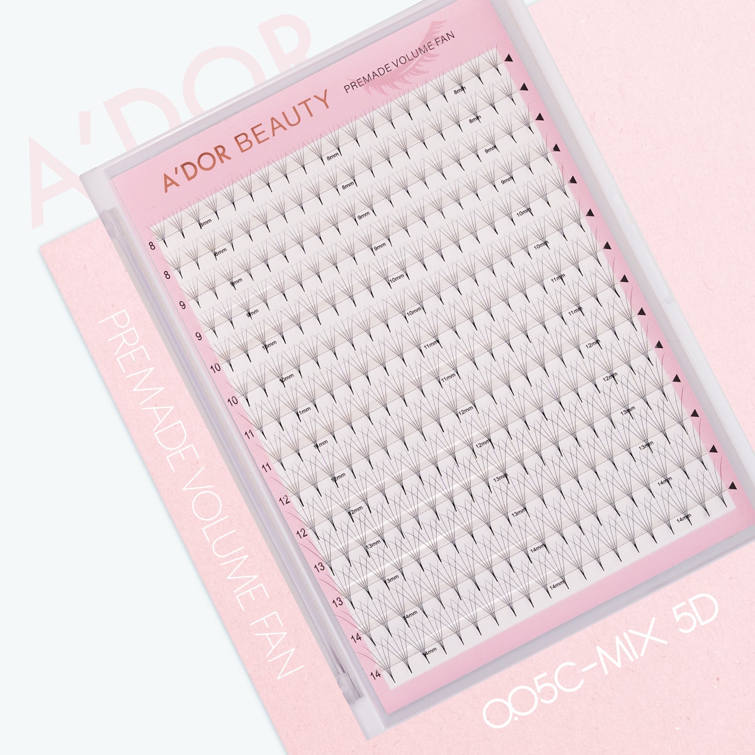 A’dor Beauty 0.05C - MIX 5D - DTK Nail Supply