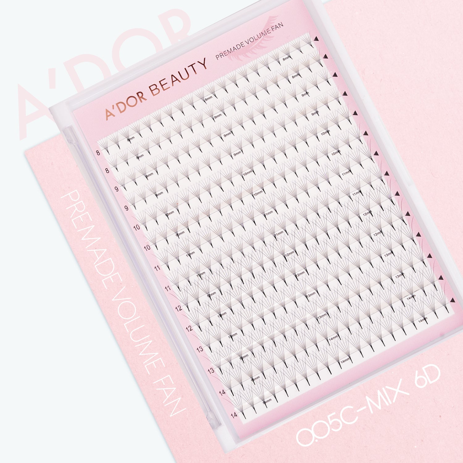 A’dor Beauty 0.05C - MIX 6D - DTK Nail Supply
