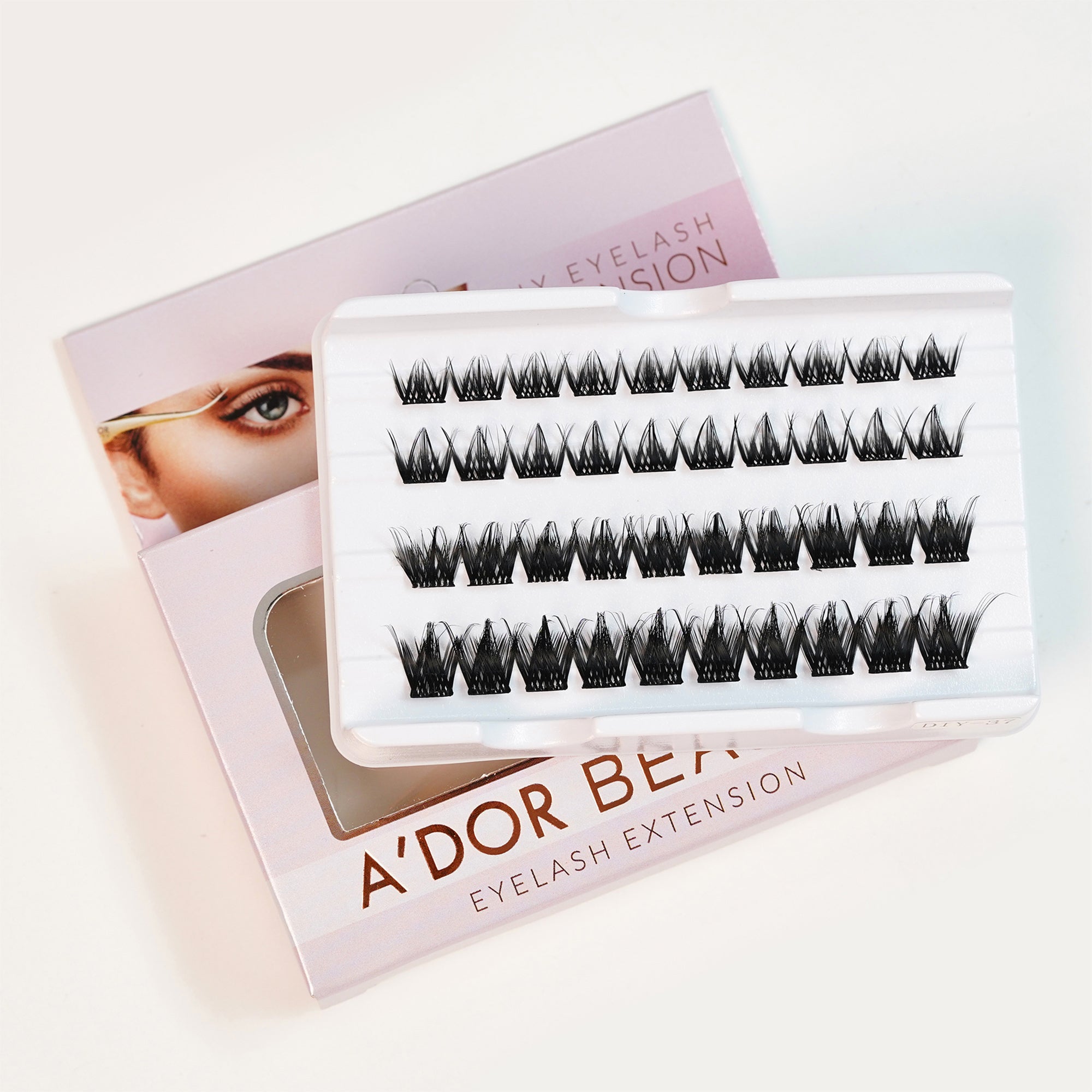 A’dor Beauty DIY Eyelash Extension Box 37 - DTK Nail Supply