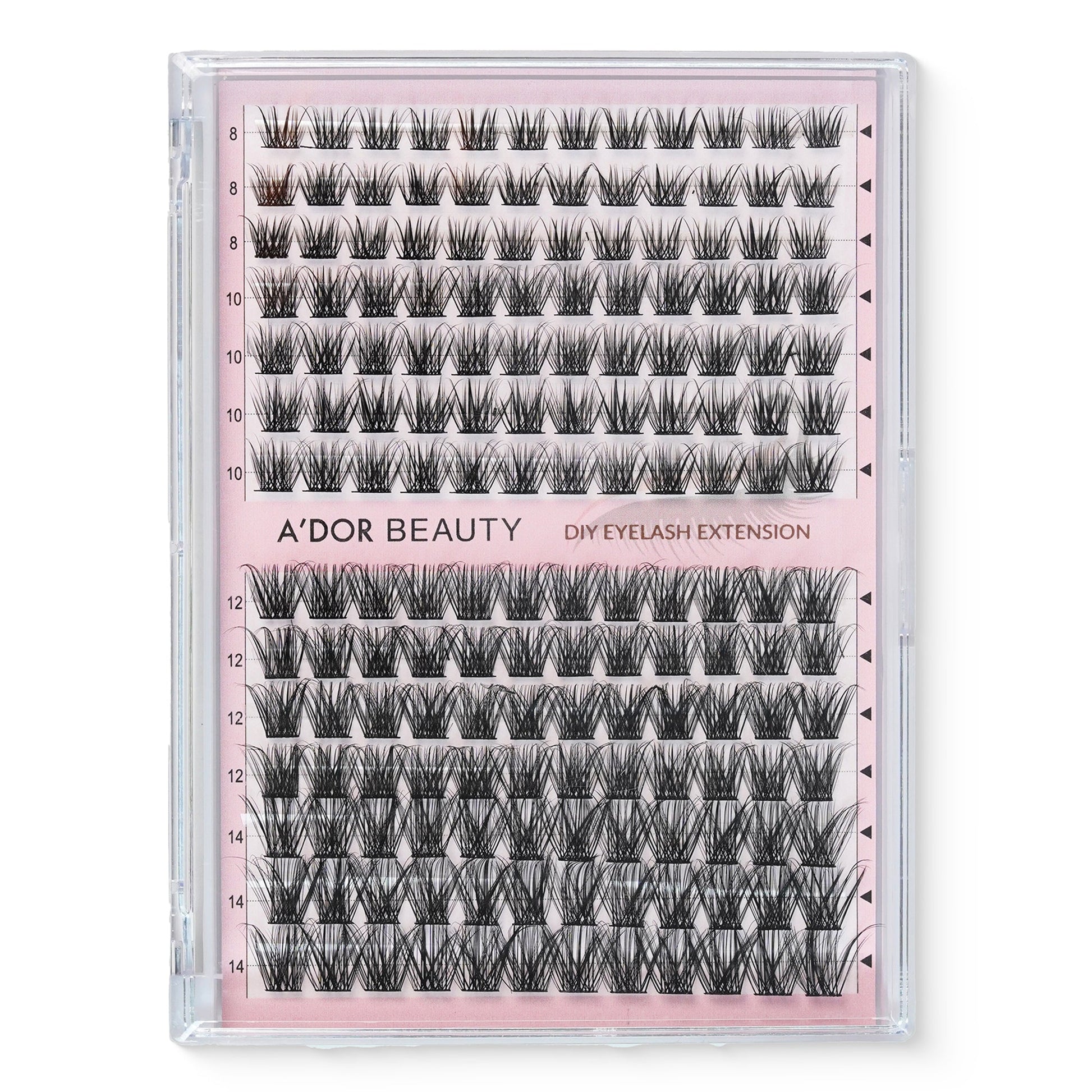 A’dor Beauty Eyelash Extension Pro Box - D24 - DTK Nail Supply