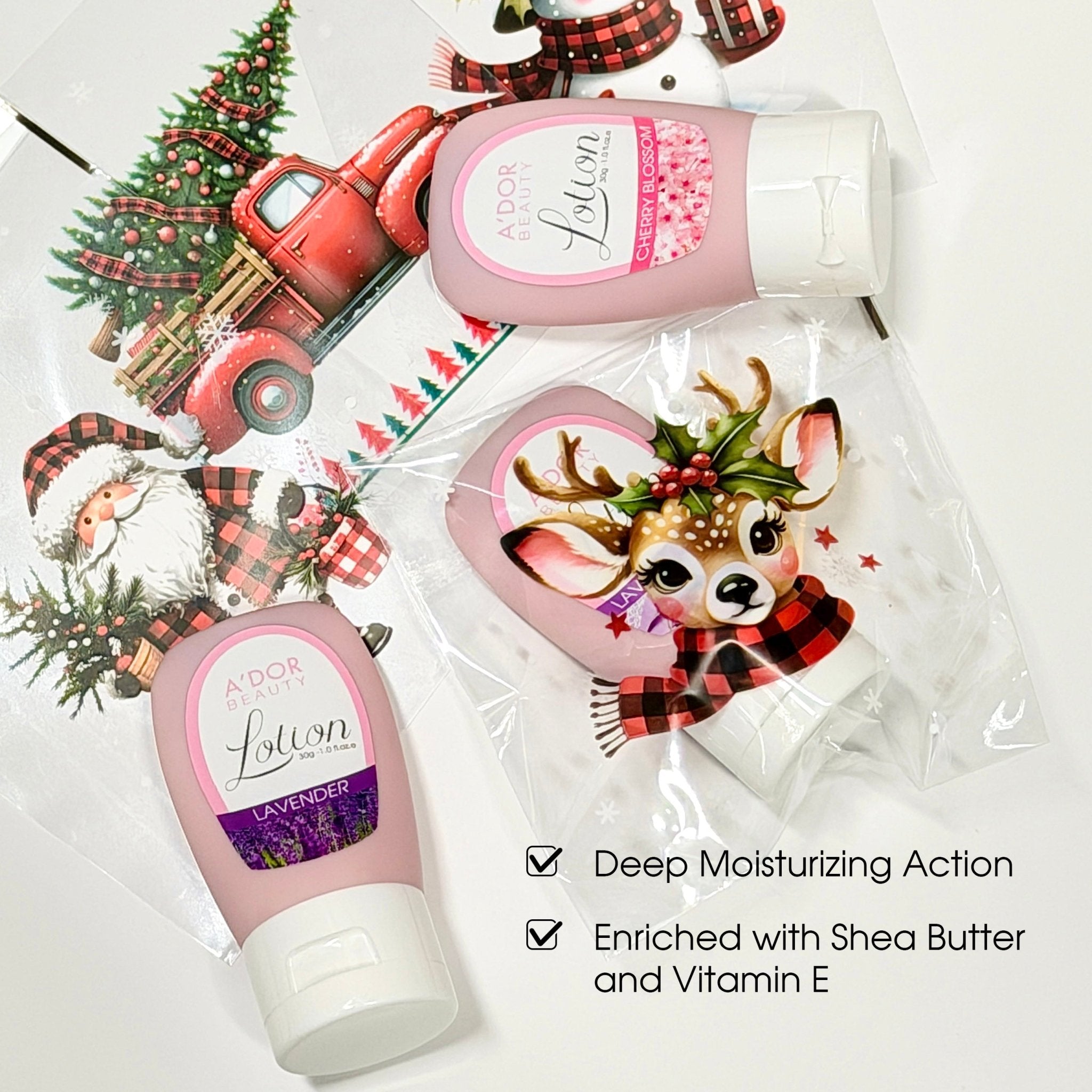 A'DOR Beauty Lotion - Set 3 PCS - DTK Nail Supply