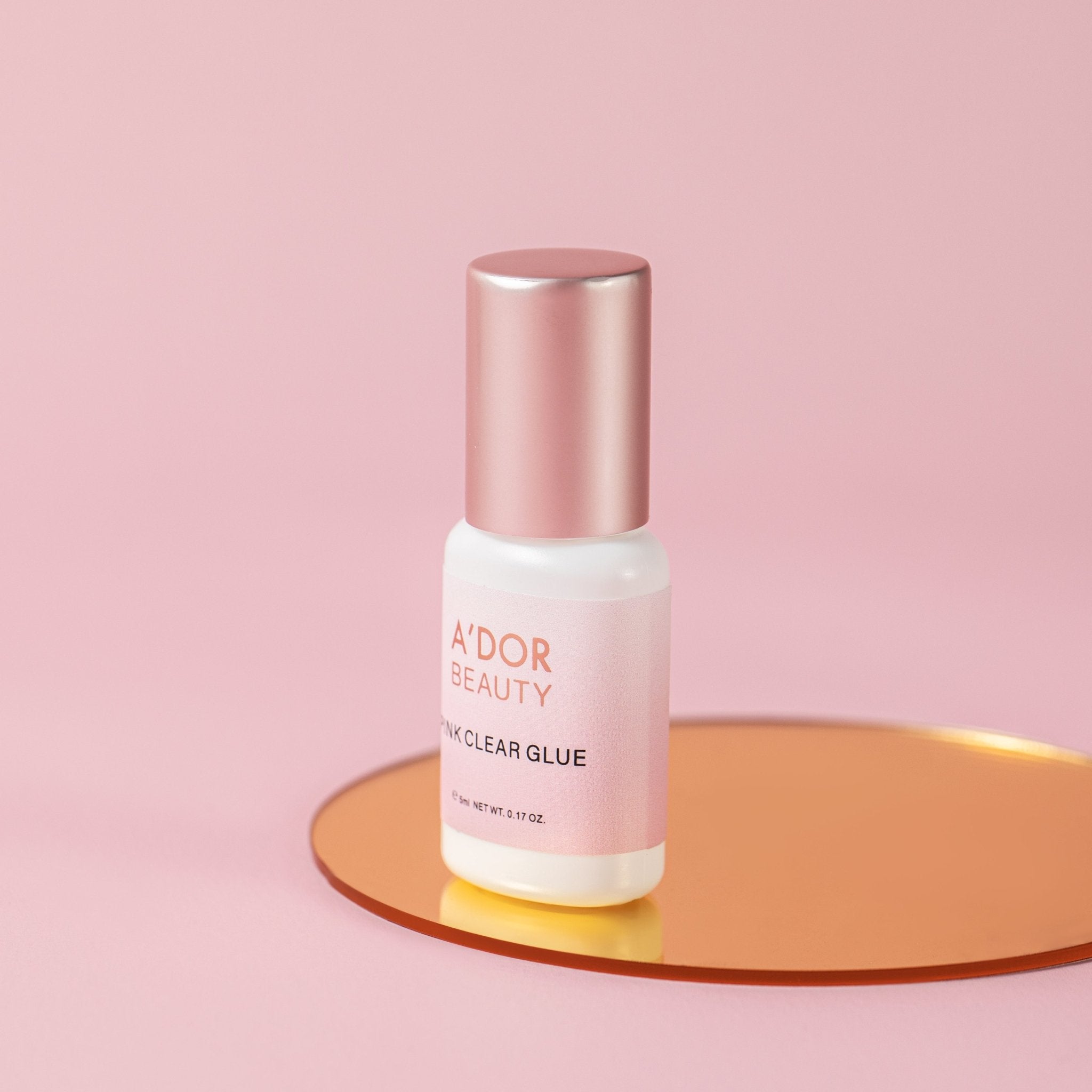 A’dor Beauty Pink Clear Glue - DTK Nail Supply