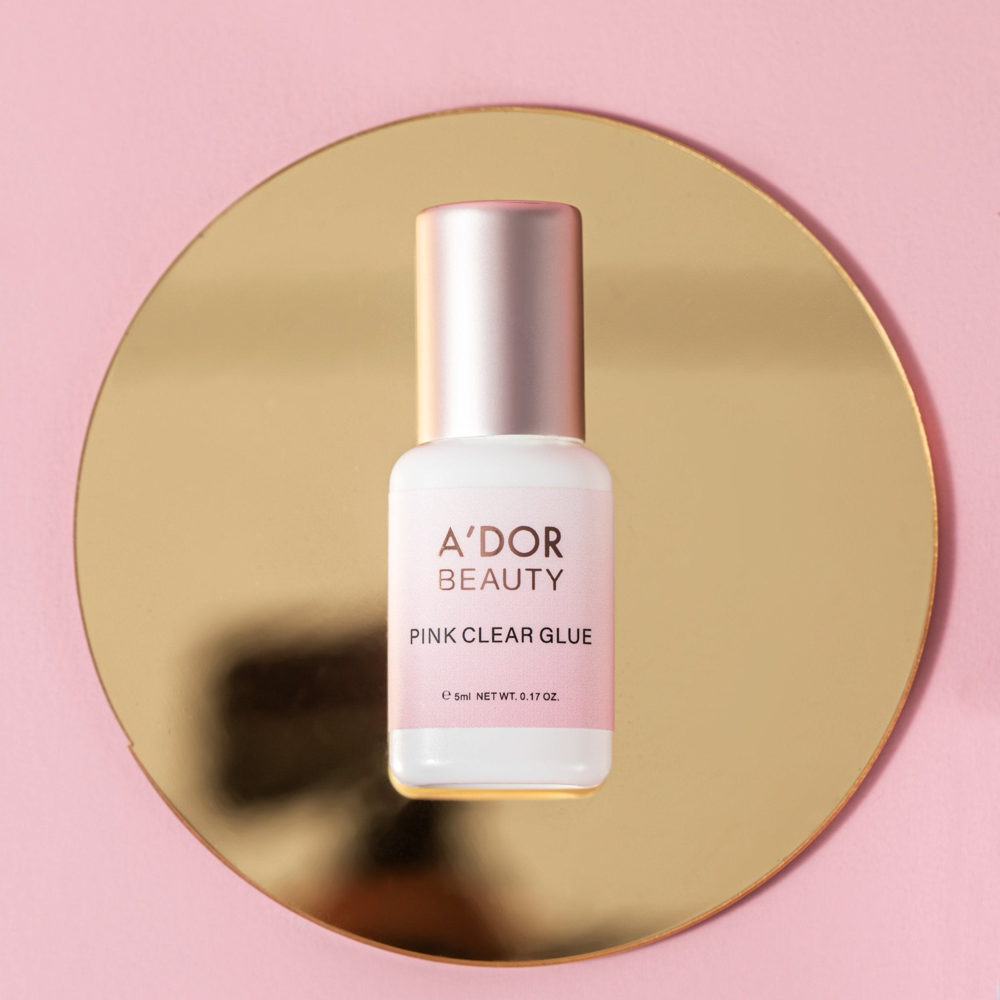 A’dor Beauty Pink Clear Glue - DTK Nail Supply