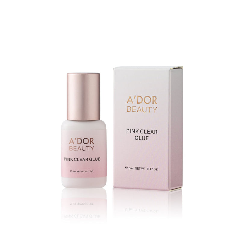 A’dor Beauty Pink Clear Glue - DTK Nail Supply