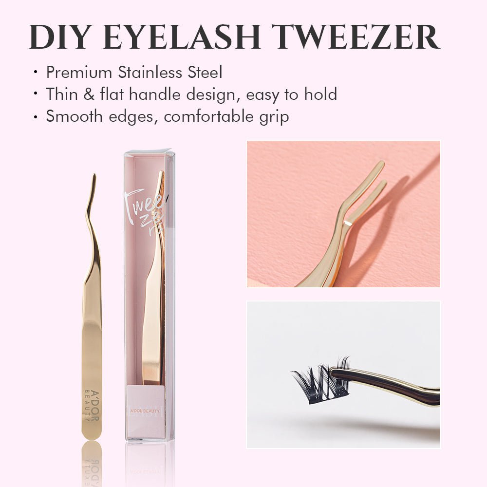 A’dor Diy Lash Tweezer - DTK Nail Supply