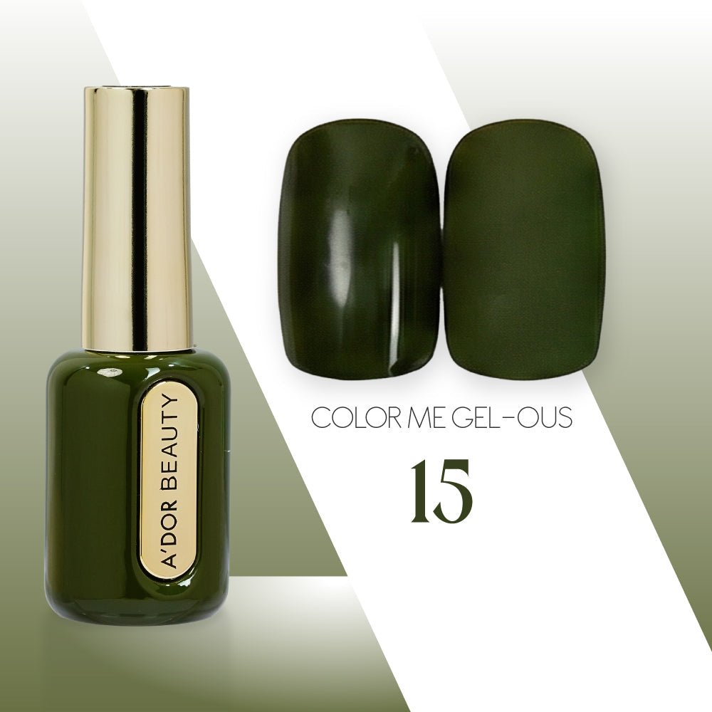A'DOR Gel Polish - 15 - Color Me Gel - ons Colletion - DTK Nail Supply