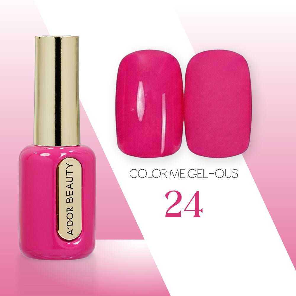 A'DOR Gel Polish - 24 - Color Me Gel - ons Colletion - DTK Nail Supply