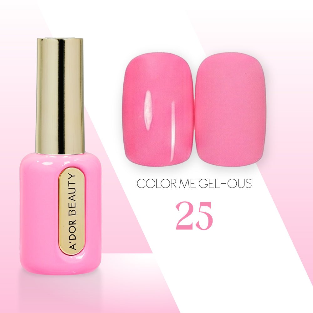 A'DOR Gel Polish - 25 - Color Me Gel - ons Colletion - DTK Nail Supply
