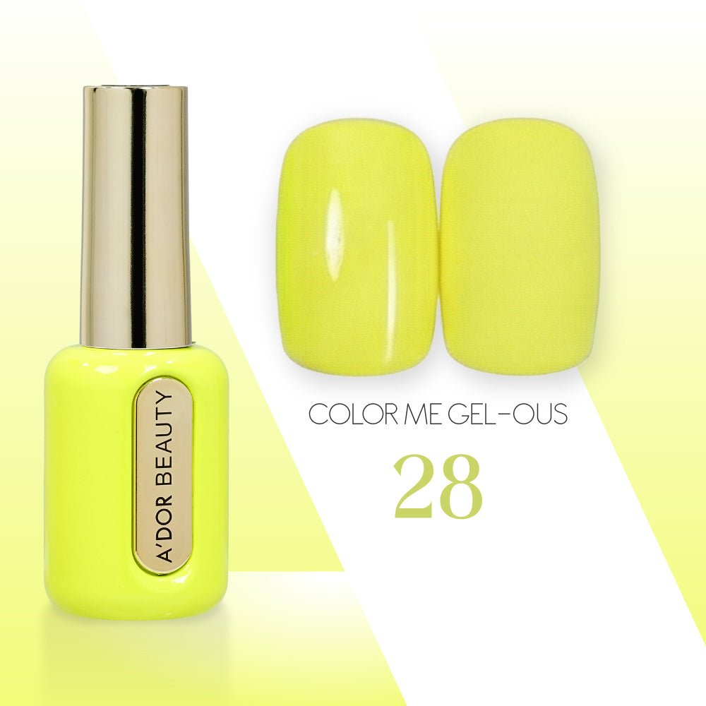 A'DOR Gel Polish - 28 - Color Me Gel - ons Colletion - DTK Nail Supply