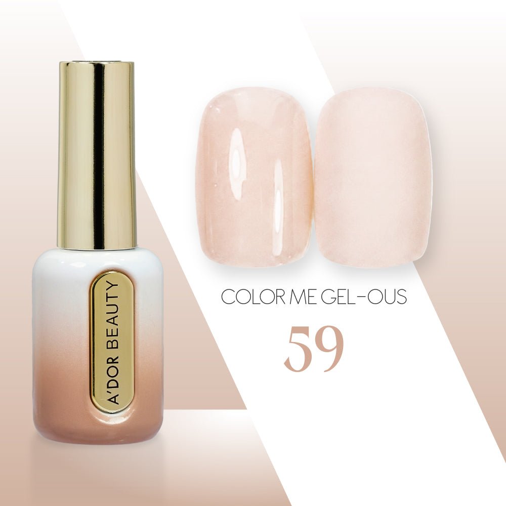 A'DOR Gel Polish - 59 - Color Me Gel - ons Colletion - DTK Nail Supply