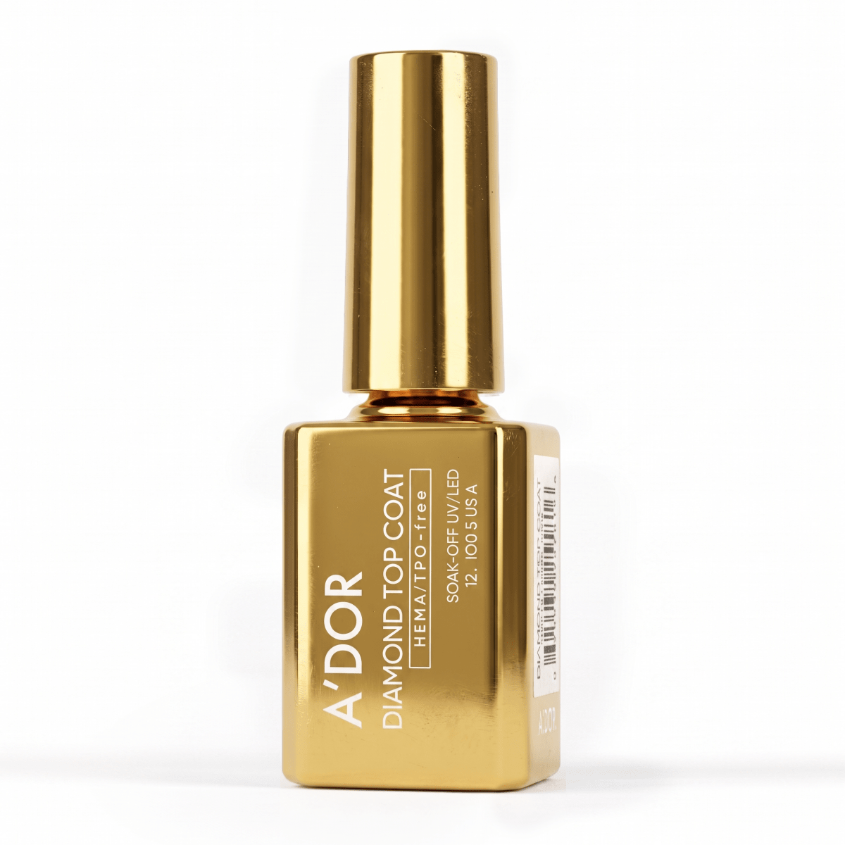A'DOR Gel Polish - Diamond Top Coat - 0.5 oz - DTK Nail Supply