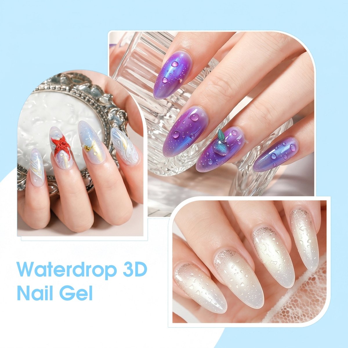 A'DOR Gel Polish - Drip Base Coat - 0.4 oz - DTK Nail Supply