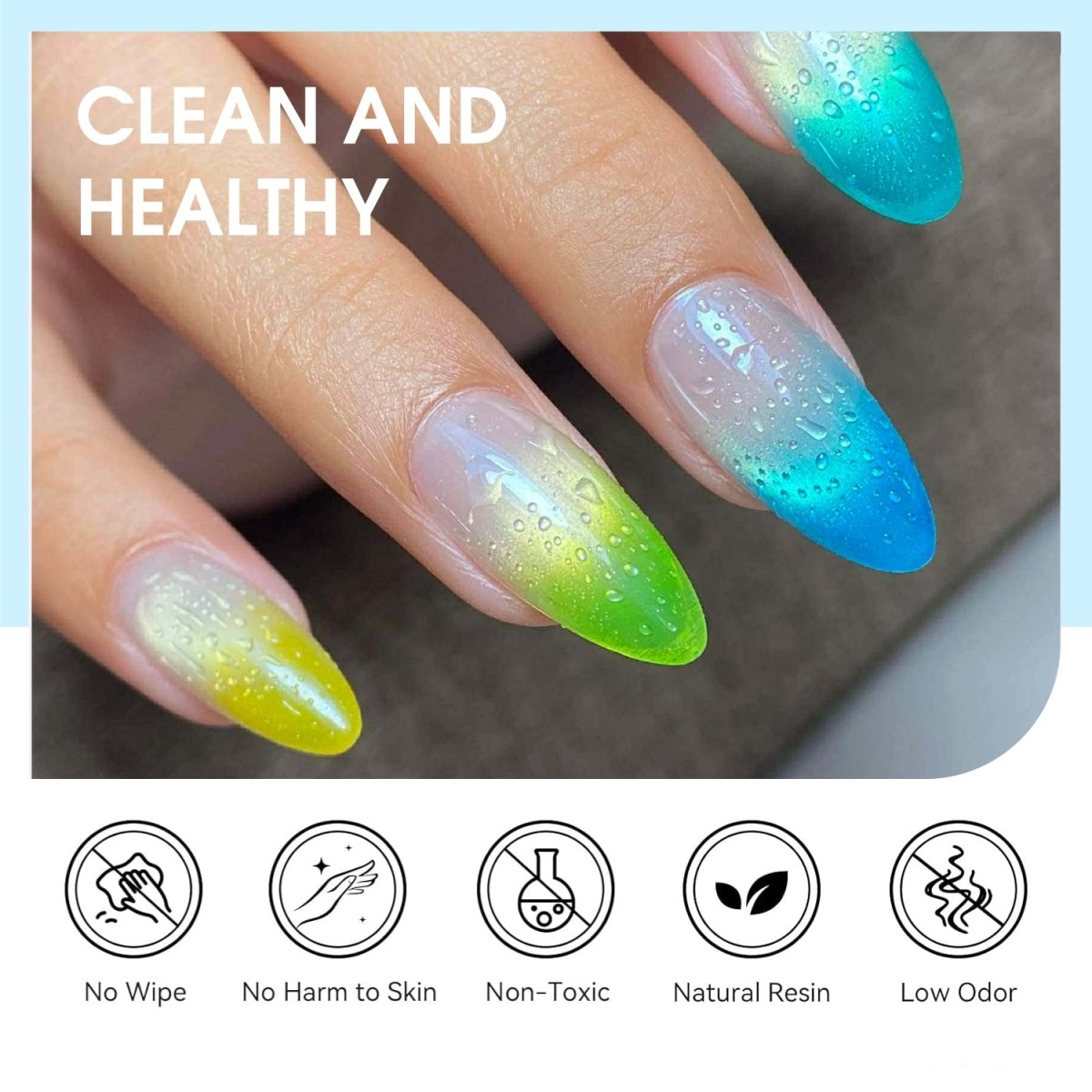 A'DOR Gel Polish - Drip Base Coat - 0.4 oz - DTK Nail Supply