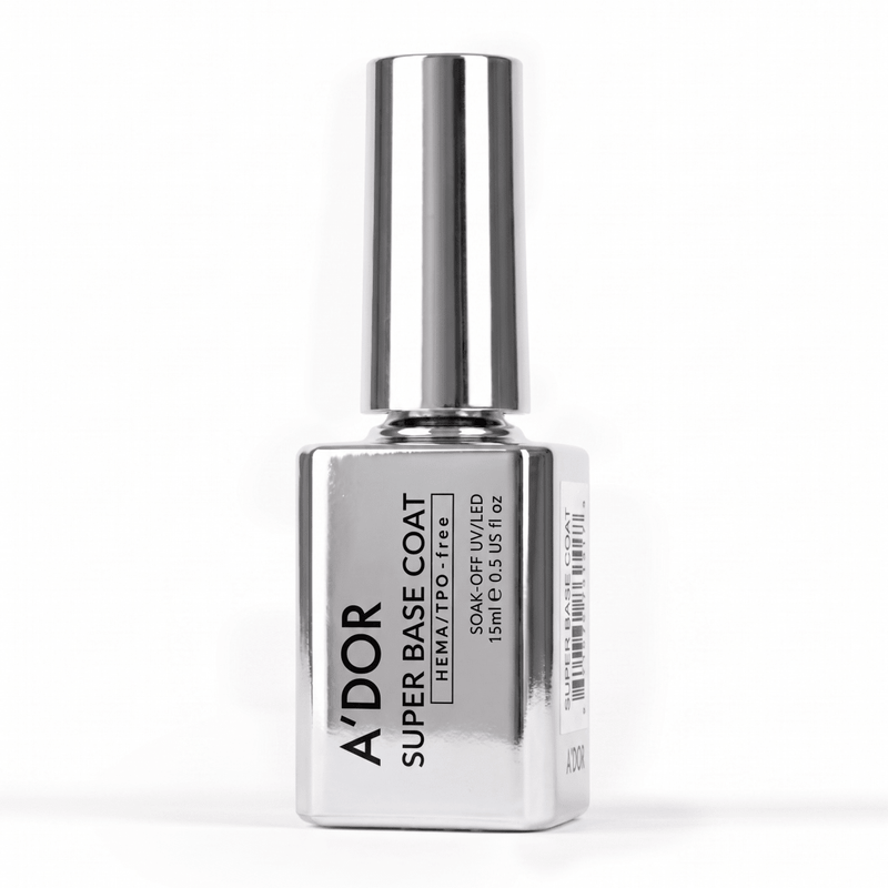 A'DOR Gel Polish - Super Base Coat - 0.5 oz - DTK Nail Supply
