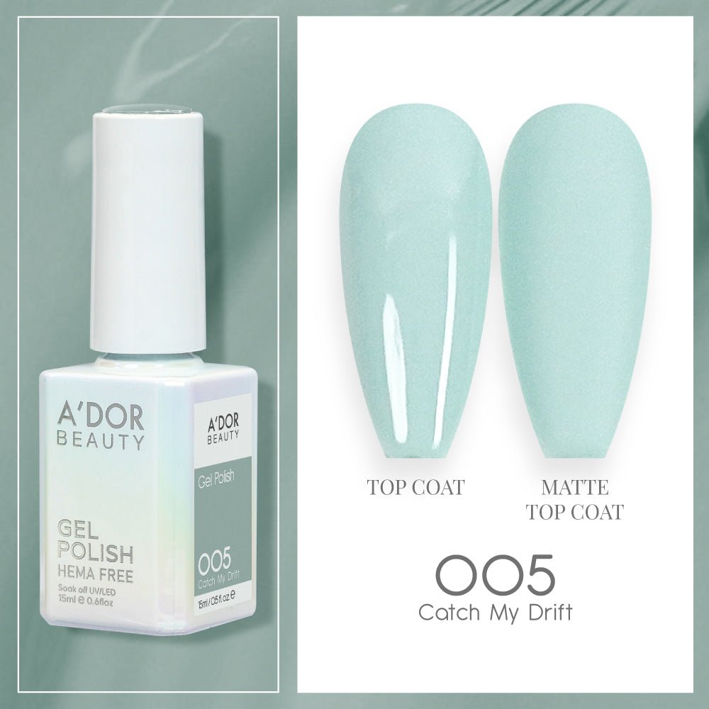 A'DOR HEMA - Free Gel Polish - 005 - Catch My Drift - 0.6 oz - DTK Nail Supply