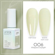 A'DOR HEMA-Free Gel Polish 006 Whipped Daylight — Vegan 0.6 oz - DTK Nail Supply