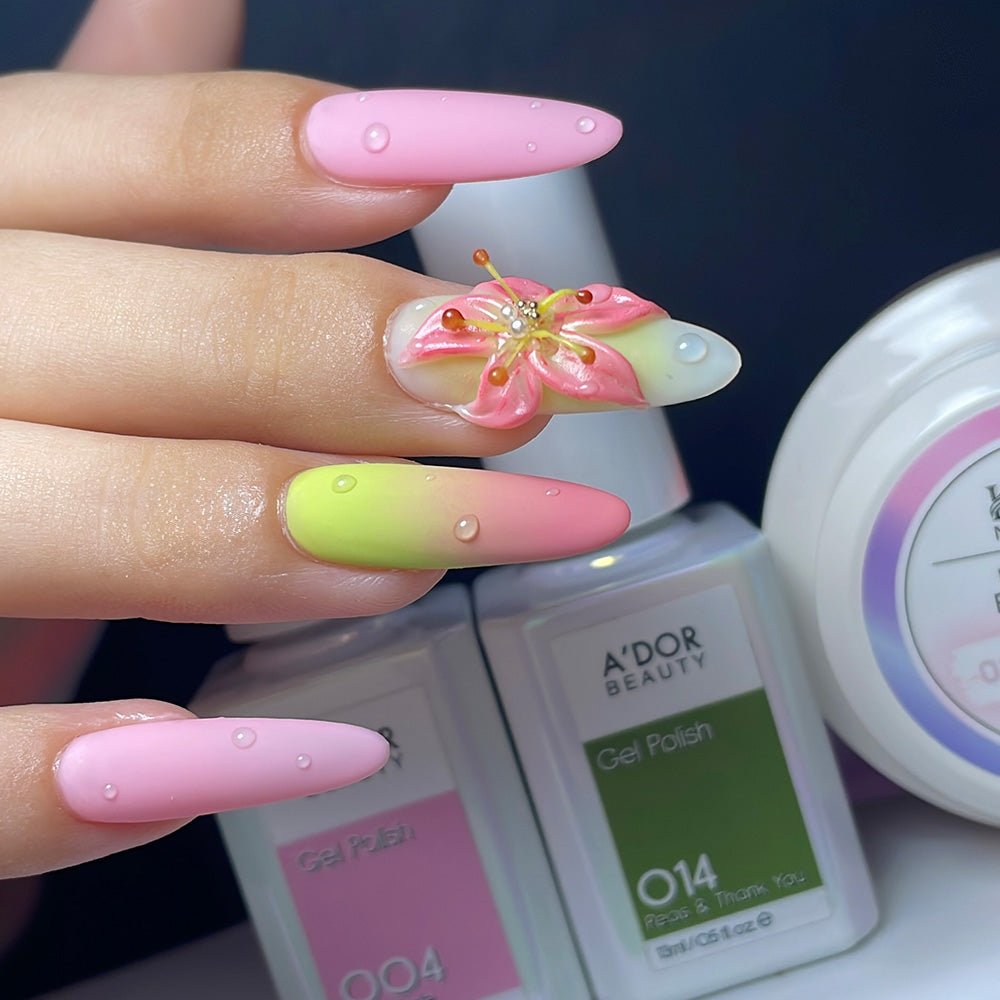 A'DOR HEMA - Free Gel Polish - 014 - Peas & Thank You - 0.6 oz - DTK Nail Supply