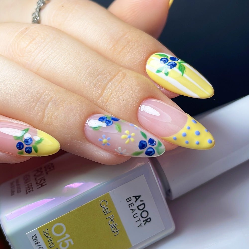 A'DOR HEMA - Free Gel Polish - 015 - Spring Fling - 0.6 oz - DTK Nail Supply