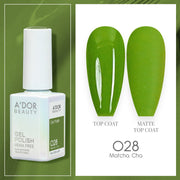 A'DOR HEMA - Free Gel Polish - 028 - Matcha Cha - 0.6 oz - DTK Nail Supply