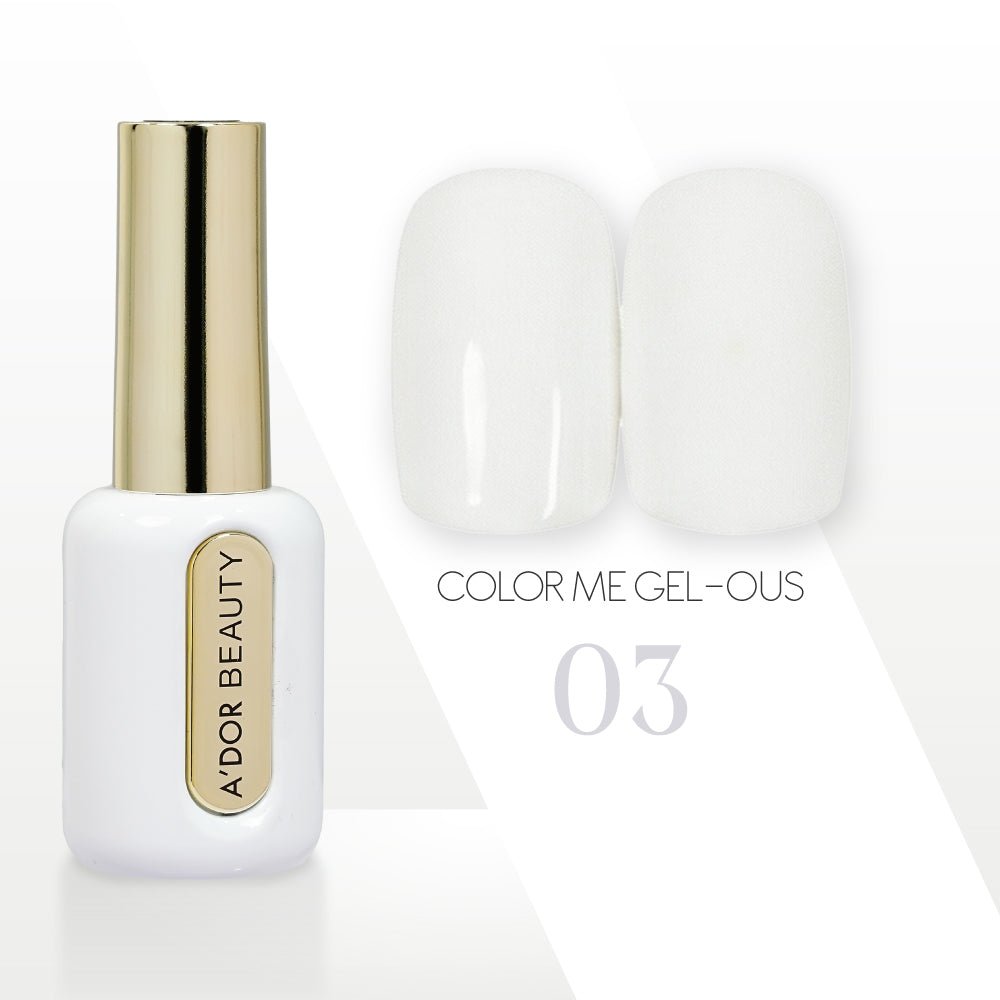 A'DOR HEMA - Free Gel Polish - 03 - Color Me Gel - ous Collection - DTK Nail Supply