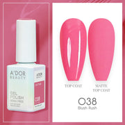 A'DOR HEMA - Free Gel Polish - 038 - Blush Rush - 0.6 oz - DTK Nail Supply