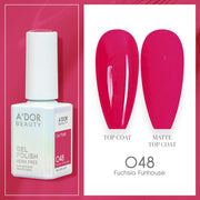 A'DOR HEMA-Free Gel Polish 048 Fuchsia Funhouse — Vegan 0.6 oz - DTK Nail Supply