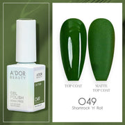 A'DOR HEMA - Free Gel Polish - 049 - Shamrock 'n' Roll - 0.6 oz - DTK Nail Supply