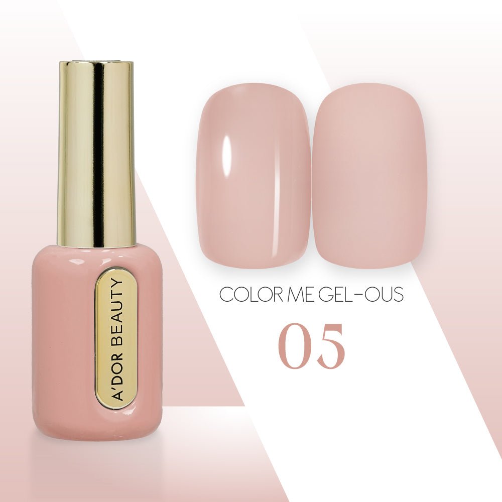 A'DOR HEMA - Free Gel Polish - 05 - Color Me Gel - ous Collection - DTK Nail Supply