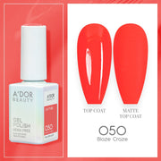 A'DOR HEMA - Free Gel Polish - 050 - Blaze Craze - 0.6 oz - DTK Nail Supply
