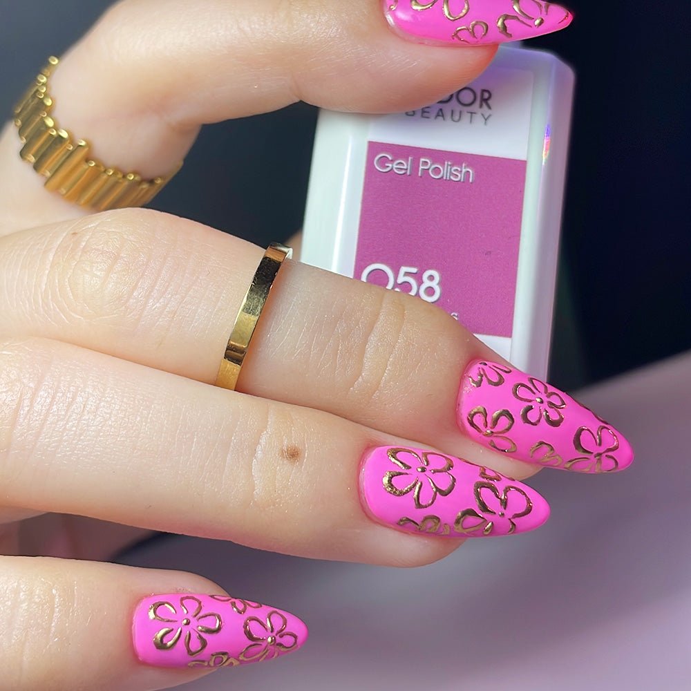 A'DOR HEMA - Free Gel Polish - 058 - Pop Princess - 0.6 oz - DTK Nail Supply
