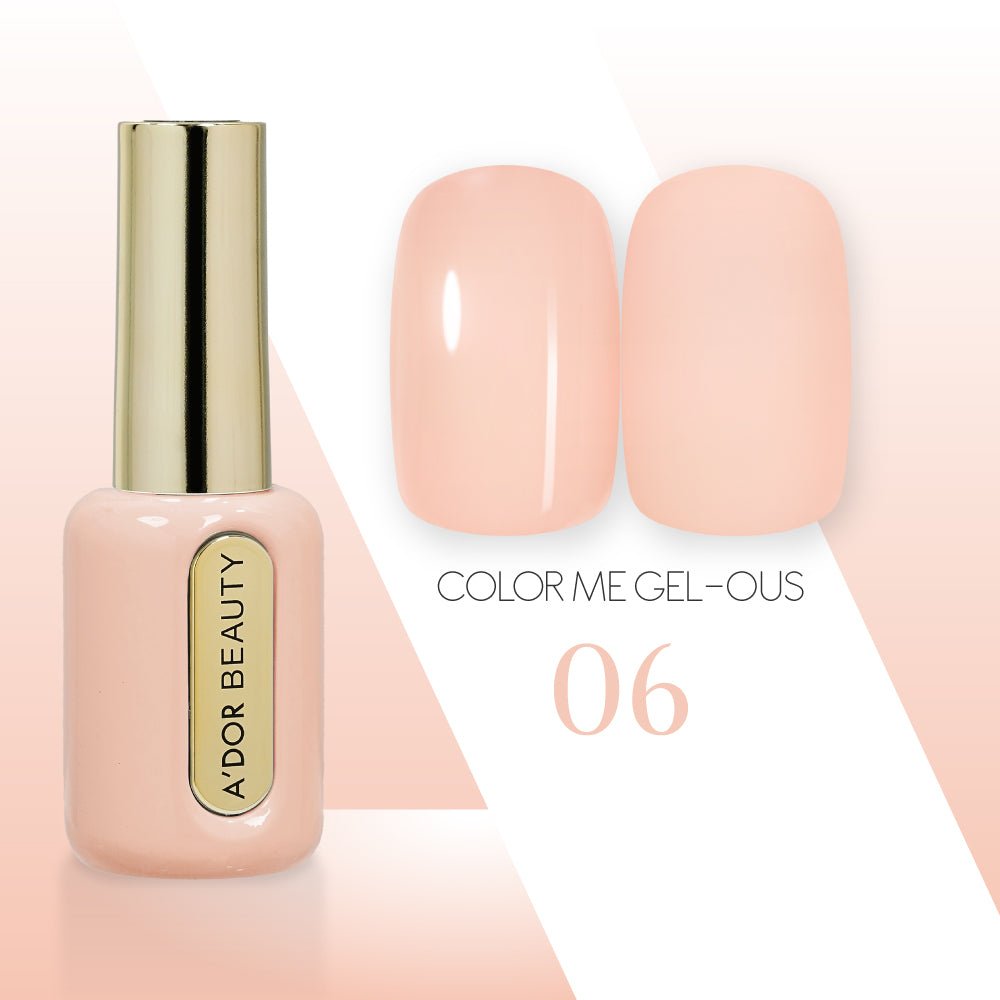 A'DOR HEMA - Free Gel Polish - 06 - Color Me Gel - ous Collection - DTK Nail Supply