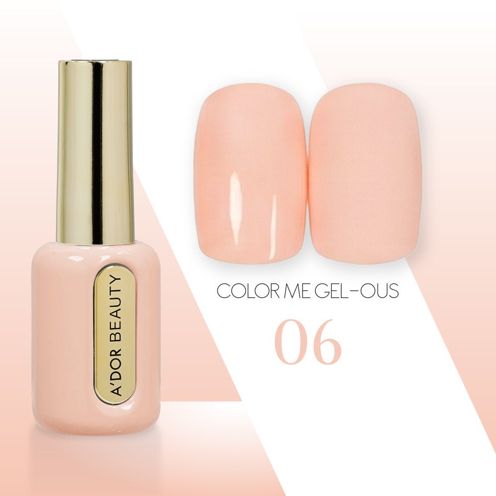 A'DOR HEMA - Free Gel Polish - 06 - Color Me Gel - ous Collection - DTK Nail Supply