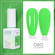 A'DOR HEMA - Free Gel Polish - 060 - Go Greenlit - 0.6 oz - DTK Nail Supply