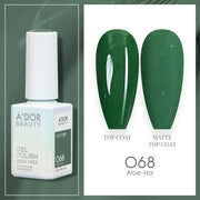 A'DOR HEMA - Free Gel Polish - 068 - Aloe - Ha! - 0.6 oz - DTK Nail Supply