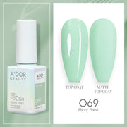A'DOR HEMA - Free Gel Polish - 069 - Minty Fresh - 0.6 oz - DTK Nail Supply