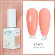 A'DOR HEMA - Free Gel Polish - 070 - Apricot Affair - 0.6 oz - DTK Nail Supply