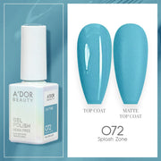 A'DOR HEMA - Free Gel Polish - 072 - Splash Zone - 0.6 oz - DTK Nail Supply