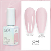 A'DOR HEMA-Free Gel Polish 074 En Pointe — Vegan 0.6 oz - DTK Nail Supply