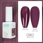 A'DOR HEMA-Free Gel Polish 080 Figgy Fling — Vegan 0.6 oz - DTK Nail Supply