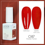 A'DOR HEMA - Free Gel Polish - 087 - Fireside Flanel - 0.6 oz - DTK Nail Supply