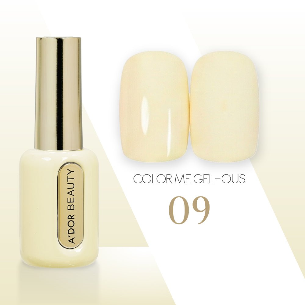 A'DOR HEMA - Free Gel Polish - 09 - Color Me Gel - ous Collection - DTK Nail Supply