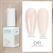 A'DOR HEMA - Free Gel Polish - 091 - Cream Convo - 0.6 oz - DTK Nail Supply