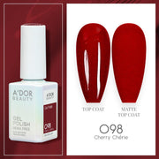 A'DOR HEMA - Free Gel Polish - 098 - Cherry Cherie - 0.6 oz - DTK Nail Supply